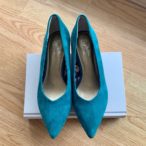 Seychelles Shoes - Seychelles Teal High Heels Size 6